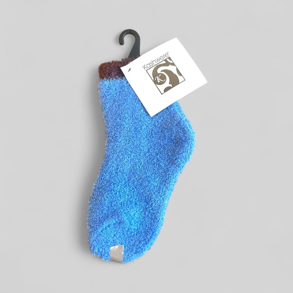 Kashwere Blue Cozy Socks (Kids Size)
